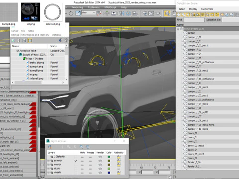 Suzuki e Vitara 2025 3D Model