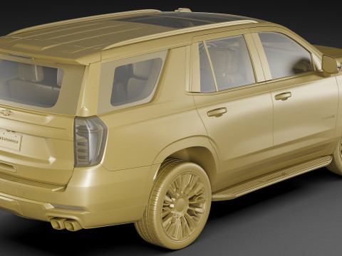 Tahoe High Country SUV 2025 3D Model