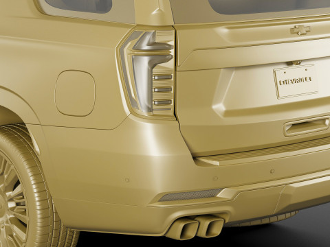 Tahoe High Country SUV 2025 3D Model