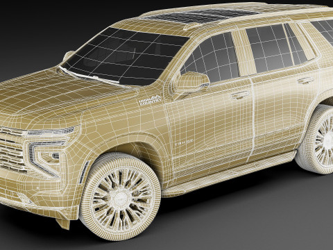 Tahoe High Country SUV 2025 3D Model