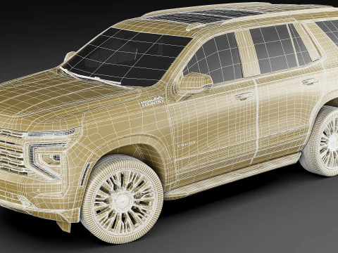 Tahoe High Country SUV 2025 3D Model