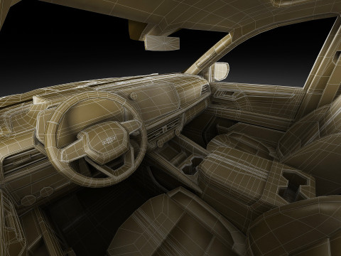 Tahoe High Country SUV 2025 3D Model