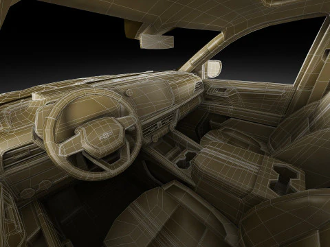 Tahoe High Country SUV 2025 3D Model