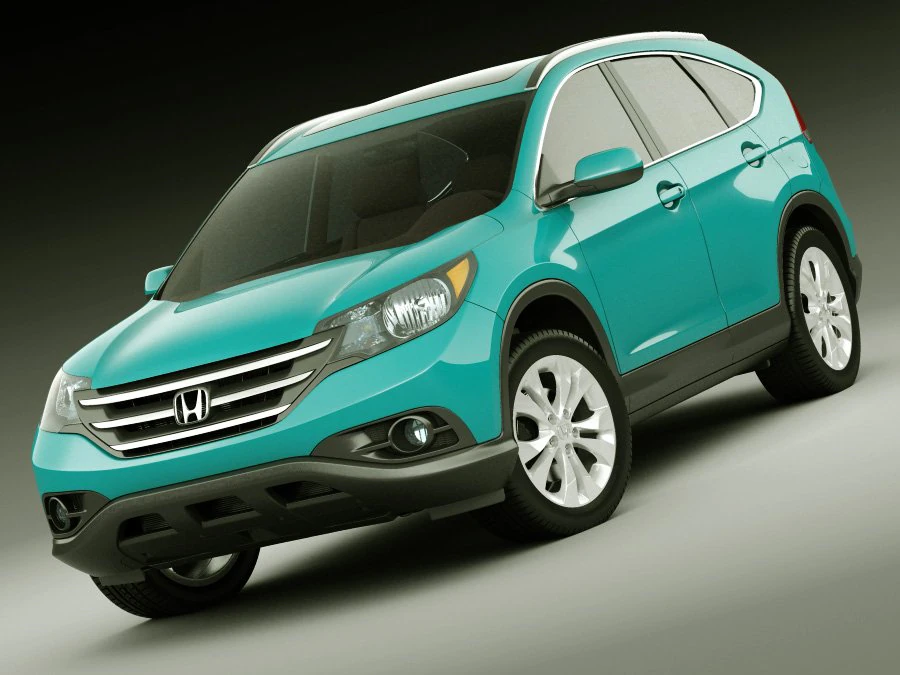 honda crv 2012 3D Model .c4d .max .obj .3ds .fbx .stl .blend 