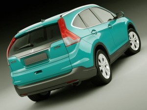 honda crv 2012 3D Model