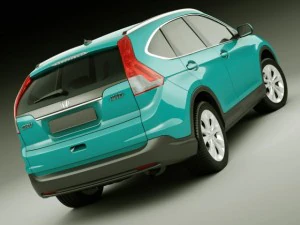 honda crv 2012 3D Model