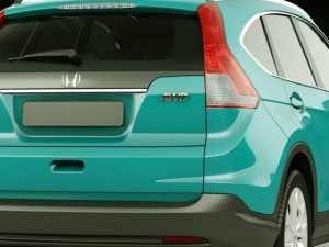 honda crv 2012 3D Model