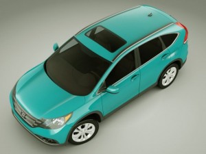 honda crv 2012 3D Model
