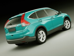 honda crv 2012 3D Model