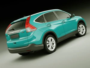 honda crv 2012 3D Model