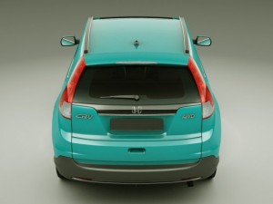 honda crv 2012 3D Model