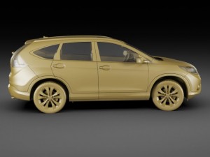 honda crv 2012 3D Model