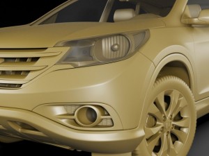 honda crv 2012 3D Model