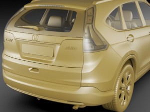 honda crv 2012 3D Model