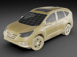 honda crv 2012 3D Model