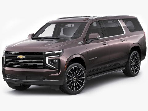 Suburban High Country SUV 2025 Model 3D