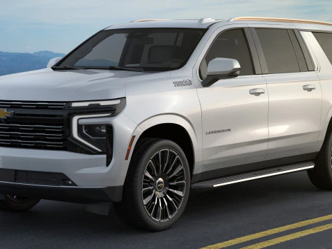 Suburban High Country SUV 2025 3D Model