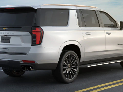 Suburban High Country SUV 2025 3D Model
