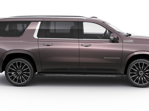 Suburban High Country SUV 2025 3D 모델