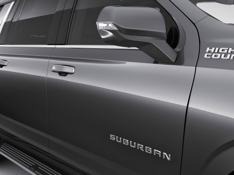 Suburban High Country SUV 2025 3D 모델