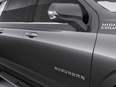 Suburban High Country SUV 2025 3D Model
