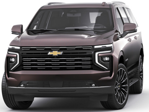 Suburban High Country SUV 2025 3D 모델