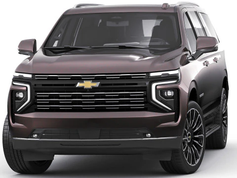Suburban High Country SUV 2025 3D Model