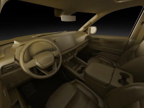 Suburban High Country SUV 2025 3D 모델
