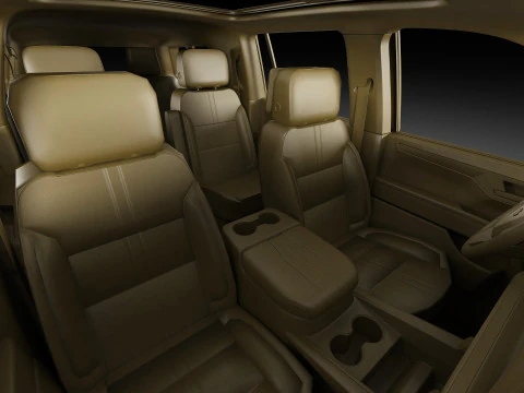 Suburban High Country SUV 2025 3D Model