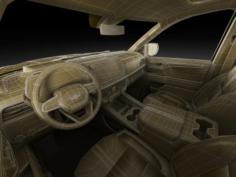 Suburban High Country SUV 2025 3D Model