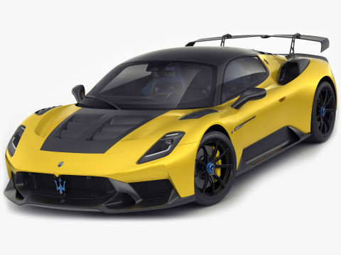 Maserati GT2 Stradale 2025 3D-Modell
