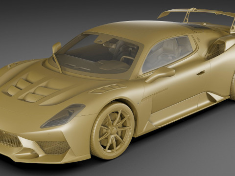 Maserati GT2 Stradale 2025 Modelo 3D