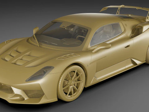 Maserati GT2 Stradale 2025 Modelo 3D