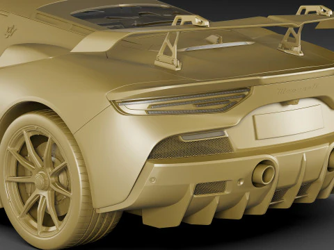 Maserati GT2 Stradale 2025 Modelo 3D