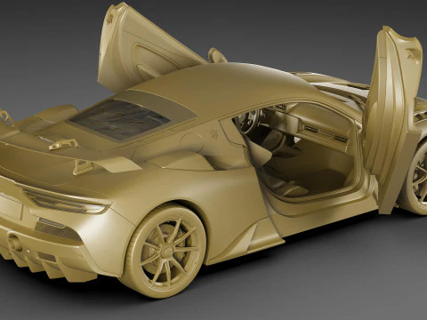 Maserati GT2 Stradale 2025 Modelo 3D