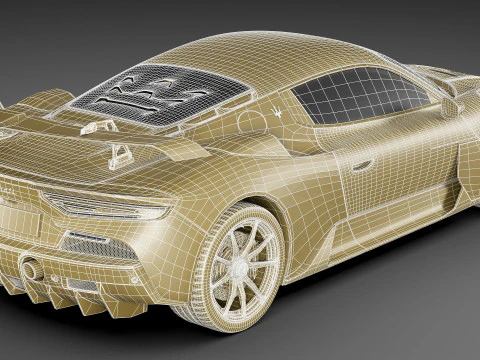 Maserati GT2 Stradale 2025 Modelo 3D