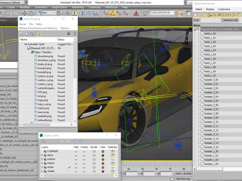 Maserati GT2 Stradale 2025 Modelo 3D