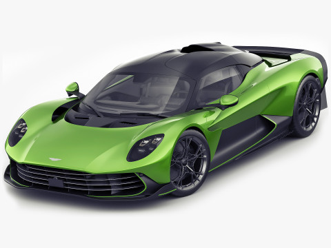 Aston Martin Valhalla 2026 3D-Modell