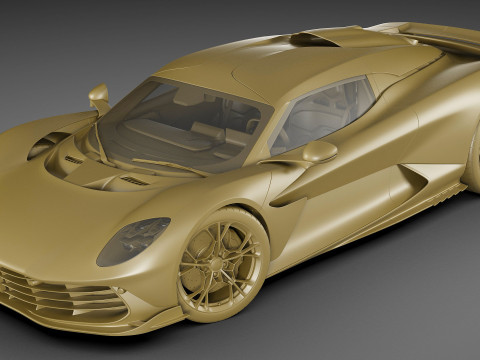 Aston Martin Valhalla 2026 Modelo 3D