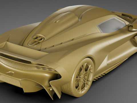Aston Martin Valhalla 2026 Modelo 3D