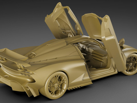 Aston Martin Valhalla 2026 Modelo 3D