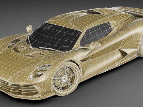 Aston Martin Valhalla 2026 Modelo 3D