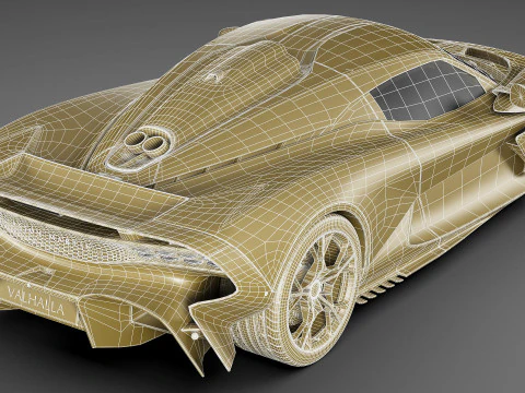 Aston Martin Valhalla 2026 Modelo 3D