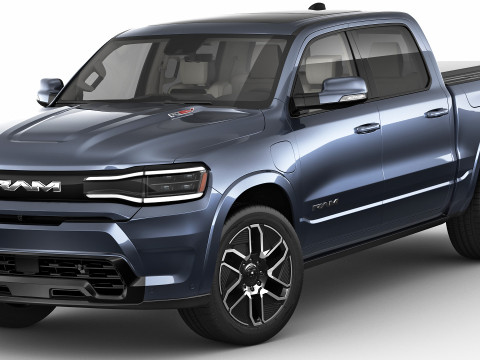 RAM 1500 REV 2025 Tungsten 3D Model
