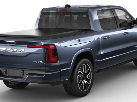 RAM 1500 REV 2025 Tungsten 3D Model