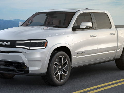 RAM 1500 REV 2025 Tungsten 3D Model