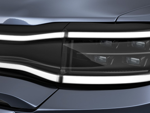 RAM 1500 REV 2025 Tungsten 3D Model
