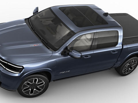 RAM 1500 REV 2025 Tungsten 3D Model