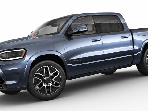 RAM 1500 REV 2025 Tungsten 3D Model