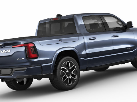 RAM 1500 REV 2025 Tungsten 3D Model